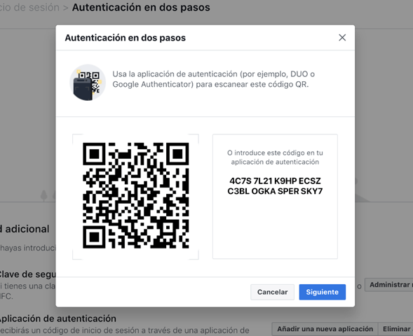 Metodos de ingreso a la oficina virtual - Paso 2.2