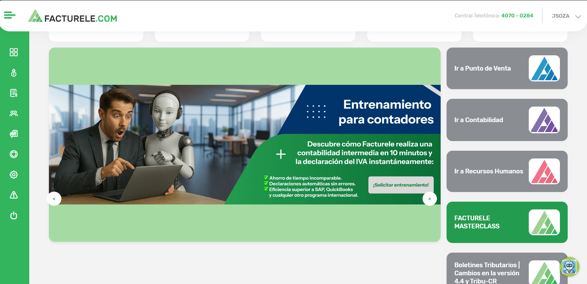 facturele masterclass tarjeta de acceso