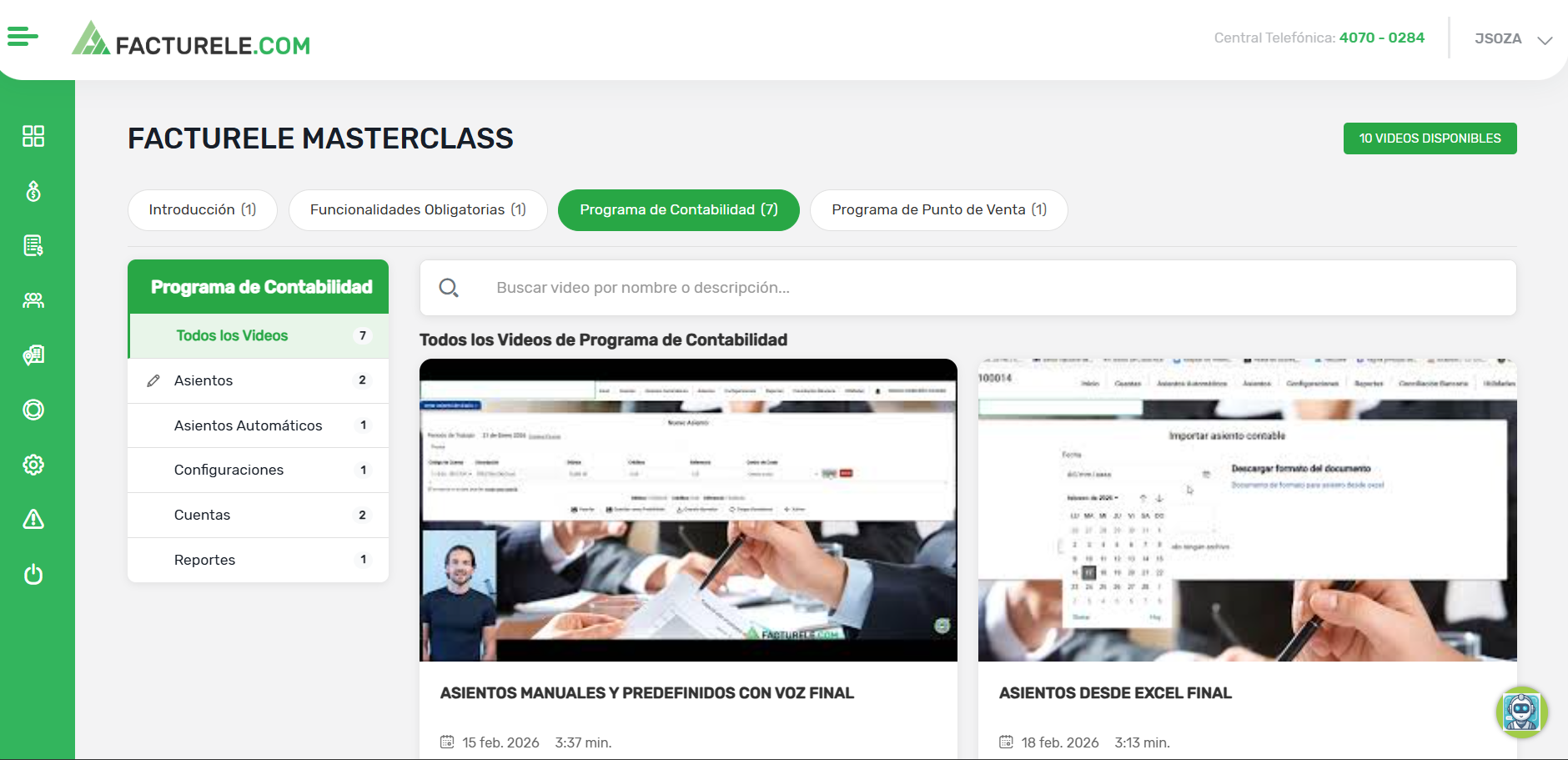 facturele masterclass programa de contabilidad v2